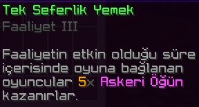 Tekseferlikyemek