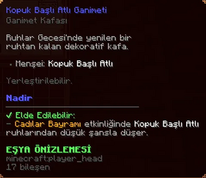 Kopuk Başlı Atlı Ganimeti image f36c6357