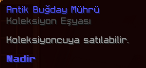 Antik Buğday Mührü