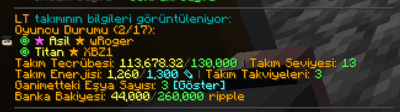 Takım Bilgi