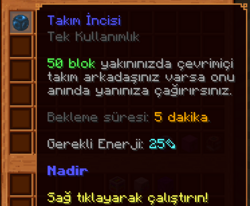 Takım İncisi