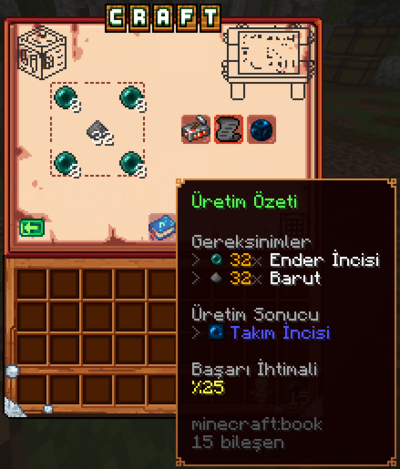 Takım İncisi Craft